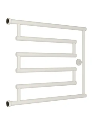 СУНЕРЖА model "L+" Полотенцесушитель 500х650 верт. подключ., белый матовый, 30-4052-5065