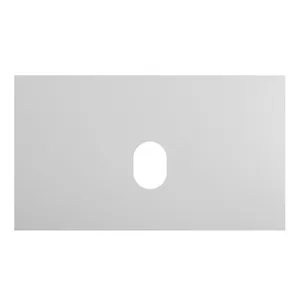 Столешница BelBagno (816x468х11) керамогранит, без отв. под смеситель, Bianco Opaco KEP-80-BO-W0