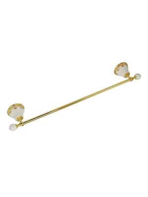 Migliore Полотенцедержатель 60 см керамика с декором, золото ML.PRO-60.522.DO