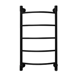 Полотенцесушитель электрический ENERGY H2 850x500 45 Вт. черный матовый, EETR0000H28550R905M