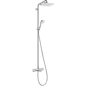 Душевая система Hansgrohe 280 Showerpipe 27687000 с термостатом и изливом, для ванны, хром