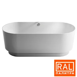 Ванна отдельностоящая Astra-Form 01020044 (1700х750х630) искусственный камень, ножки, RAL