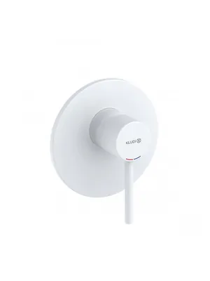 Смеситель KLUDI для душа, встраиваемый, внешн. часть, белый матовый 387555376