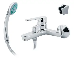 Смеситель для ванны VARION Armaturen 9620 97 3 однозахватный, лейка, душевой шланг