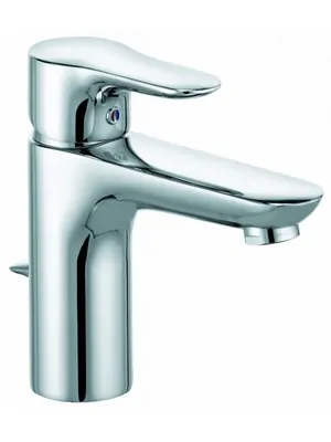 Смеситель KLUDI на умывальник с донным клапаном (хром) 322330575