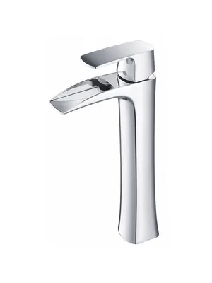 Смеситель Zeegres 72012001 для раковины, однозахватный, высокий, с выходом для гигиенич. душа