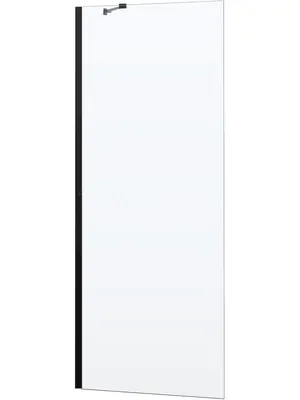 Душевая перегородка RGW WA-110B (700х1950) стекло 8 мм прозрачное/черный 351011007-14