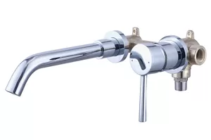 Смеситель Swedbe для умывальника однозахватный, встраив (внеш+внутр.части) хром 5502