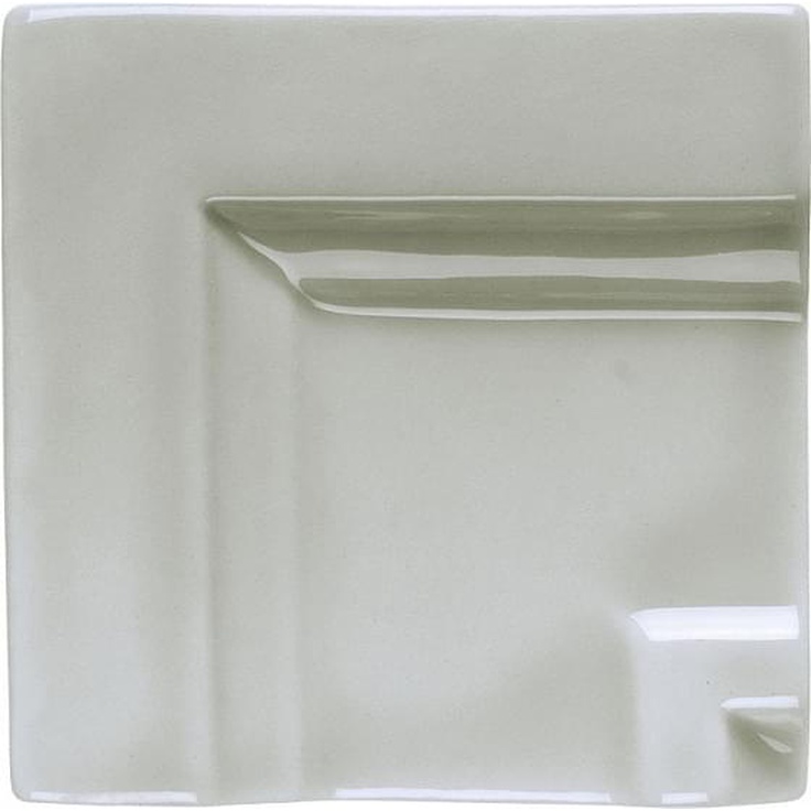 Adex Neri ADNE5519 Angulo Marco Cornisa Clasica Silver Mist 7,5x7,5