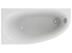 Ванна акриловая Акватек ECO-frendly ДИВА 160х90 левая, без панели и каркаса