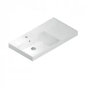 Раковина La Fenice Cubo/Elba 90 см (900х480х180), левая, CU.NN.90L