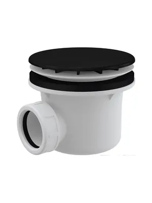 Сифон для душевого поддона Alcaplast A49BLACK пластик/черный, вых. 40
