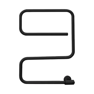 Полотенцесушитель электрический ENERGY E G2 40 Вт (ВхШхГ 650x510x105) черный матовый