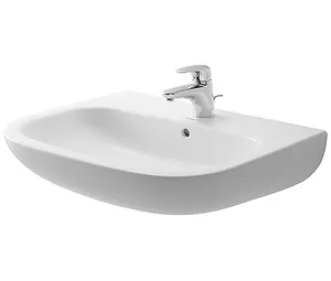Умывальник DURAVIT 650х500х180 отверстие под смеситель, перелив 23106500002