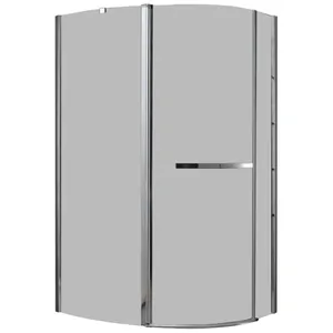 Душевой уголок CEZARES (1165-1185x851-871x1950) W-RH-1-120/90-C-Cr-L стекло прозр/хром