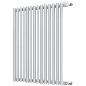 Радиатор стальной КЗТО 1-300 (334х491х55) 14 секций, 407 Вт, бок.подкл., белый