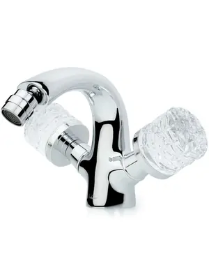 Смеситель Boheme 276-CRST для биде, на 1 отверстие, двухзахватный, хром