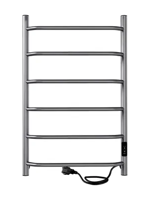 Полотенцесушитель Indigo б/п 800х500 (таймер,скр.монт, унив.подкл) Graphite Metallic