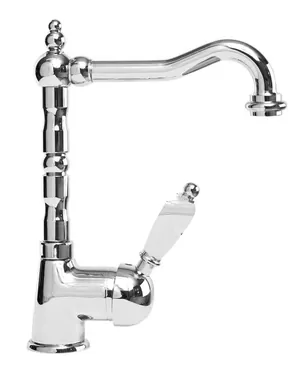 Смеситель CEZARES LSM2-01-M для умывальника, однорычажный, донный клапан, хром/ручка металл