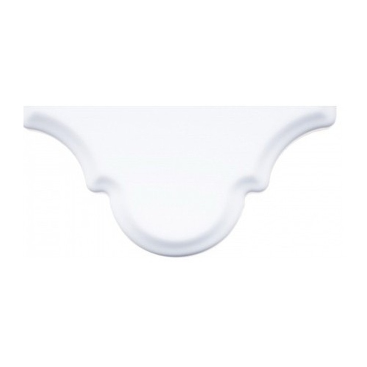 Adex Renaissance ADST8008 Arabesco Biselado Remate Snow 7,5x15