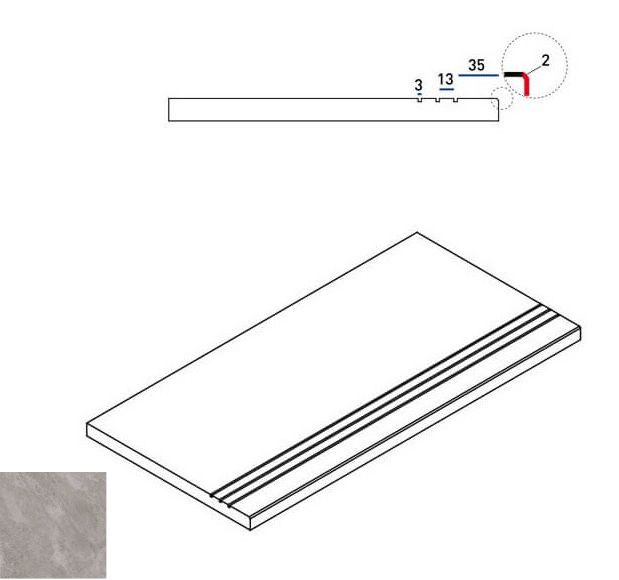 Climb X2 Rock Bordo Grip 60X30 матовая