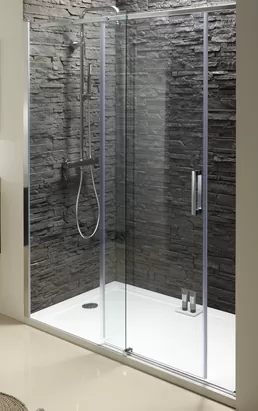 Душевая дверь Jacob Delafon (1600х1950) раздвижная, стекло прозрачное/профиль хром E22C160-GA