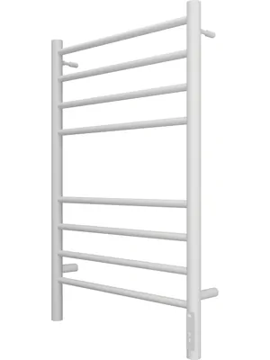 Полотенцесушитель TERMINUS П8 (ШВ:532x800) электрический, встроенный диммер, Ral 9003 белый матовый