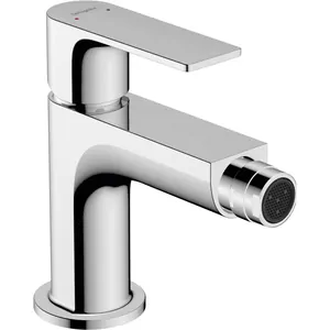 Смеситель для биде Hansgrohe E 72211000 со сливным гарнитуром, однозахватный, хром