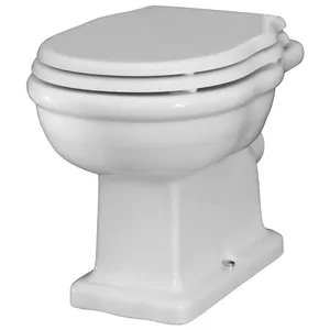 Чаша унитаза напольного ArtCeram 360х530х385 горизонтальный выпуск, белый HEV0030100