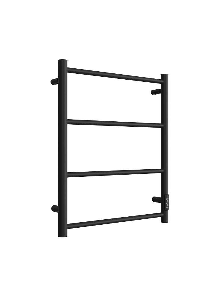 Полотенцесушитель электрический Полотенцесушитель ДВИН J neo 60/50 Электрический диммер (круг) Чёрный матовый