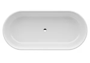 Ванна LAUFEN 2.3028.2.000.000.1 (1600х750х520) свободностоящая, встраиваемый слив-перелив, ножки