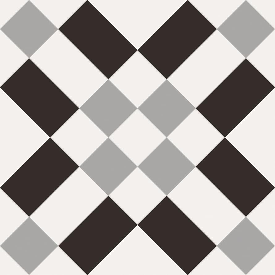декор Patchwork BW 2 20x20