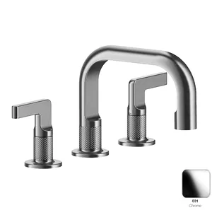 Смеситель Gessi 58012.031 для умывальника, на 3 отверстия, хром