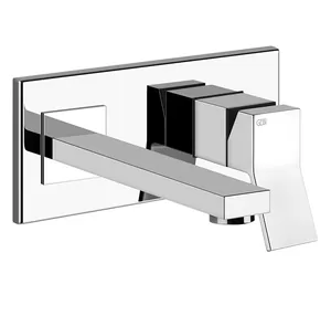 Смеситель Gessi Rettangolo K 53088.031 для умывальника, встр., излив 207мм, внешняя часть, хром