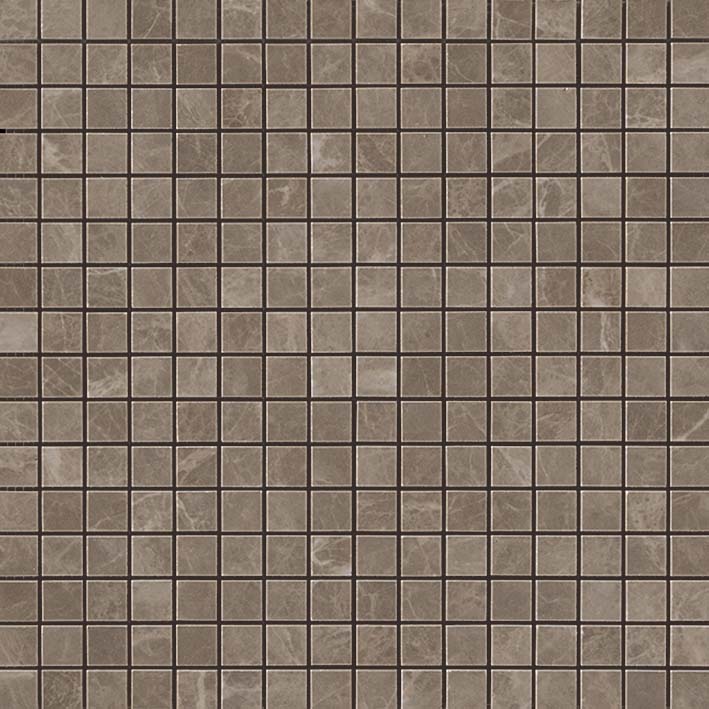 Marvel Edge Gris Supreme Mosaico Lappato 30x30 глянцевая