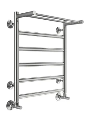 Полотенцесушитель TERMINUS П6 (ШВ:500х600) водяной, нерж.сталь, нижнее подкл
