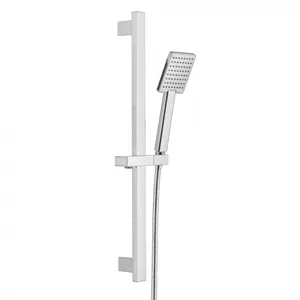 Душевой набор Swedbe ручной душ 1 режим, шланг, штанга, хром 5085