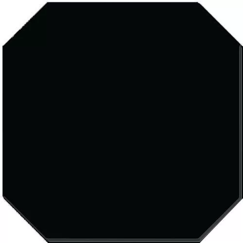 Metro Nero Ottagono 20X20 матовая