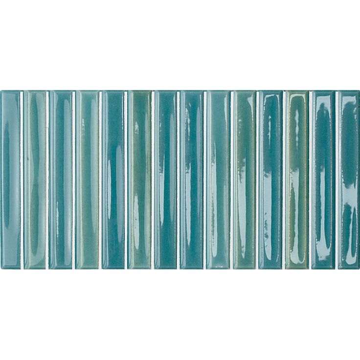 WOW Colour Notes Bars Azur 12,5x25 глянцевая