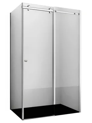 Душевой уголок WasserKRAFT 1100х800х2000 стекло прозрачное/профиль серебристый 56R14