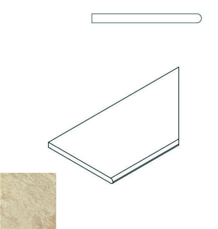 Climb X2 Rope Bordo Round Dx 60X30 матовая