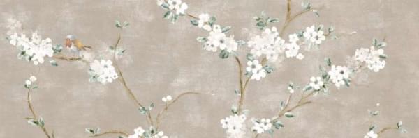 декор Mixed Rosa Decoro Fiori di Pesco A 40x120