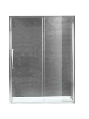 Душевая дверь CEZARES -SOFT (1280-1320х2000) W-BF-1-130-C-Cr-IV стекло прозрачное, профиль хром