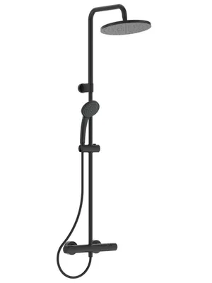 Ideal Standard T25 Душевая система A7546XG термостат для душа, верх душ/лейка, мат.черная