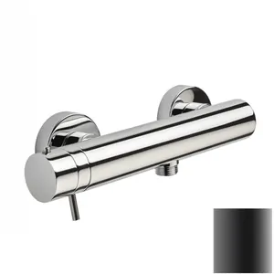 Смеситель для ванны/душа Bossini Z005131073 настенный, термостатический, без излива, черный мат