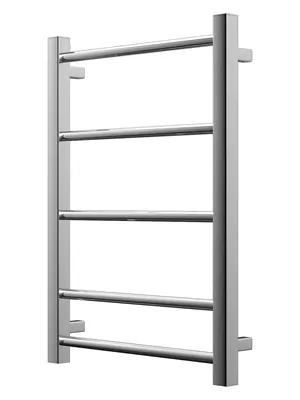 GROTA Полотенцесушитель водяной 430х600 полиров. нерж. сталь, диаг/ниж. покл. D-1/2"