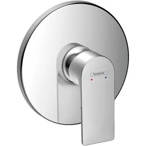 Смеситель для душа Hansgrohe E 72668000 однозахватный, встраиваемый, хром