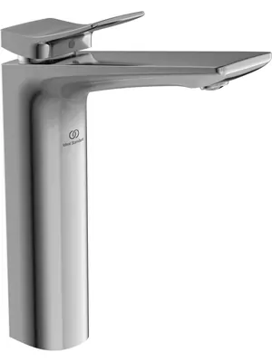 Смеситель для раковины Ideal Standard Vessel BC758GN однозахватный, серебряный шторм