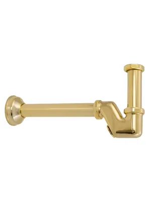 Сифон для раковины и биде Migliore RICAMBI 1"1/4, золото ML.RIC-10.100.DO