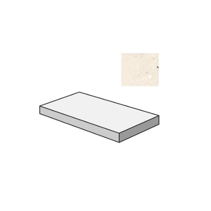 Sant Agostino Logico CSAGSCLI12 Gradone Angolare Sx Cosmo Light 33x120 матовая